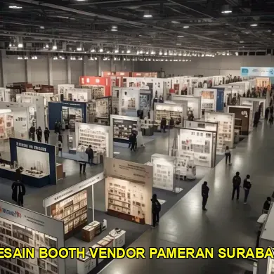 7 Cara Desain Booth Vendor Pameran Surabaya Agar Menarik Pengunjung